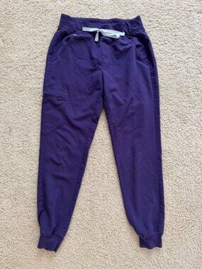 FIGS Zamora Jogger Scrub Pants XS Purple Technical Collection  Description